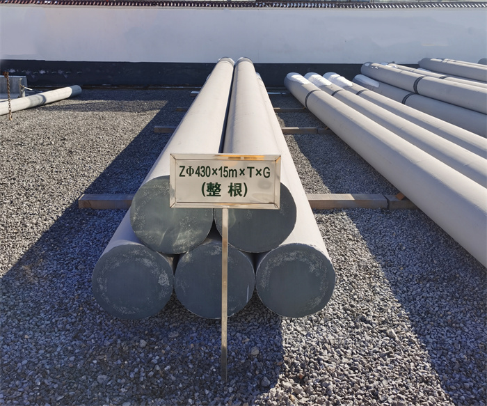 丰台430×15米×T×G终端电线杆